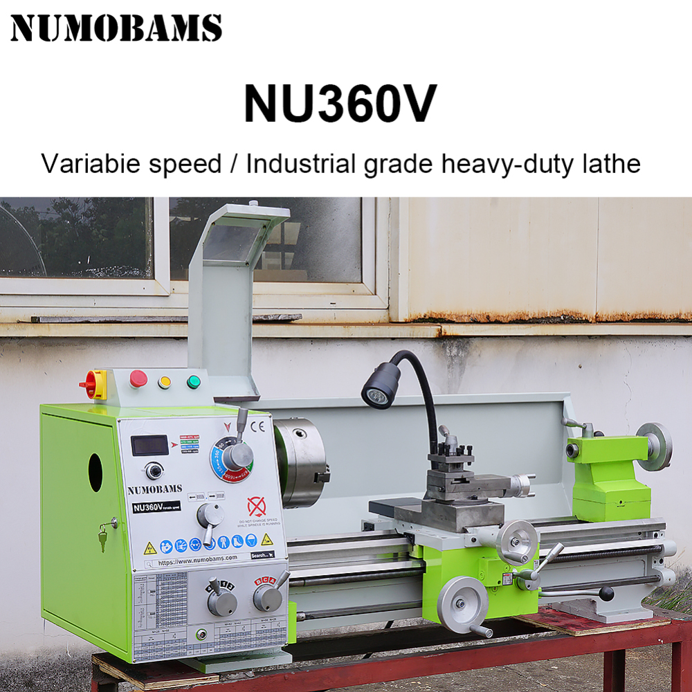 NUMOBAMS NU360V Metal Lathe Machine