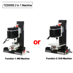 TZ20005S 2 in1 Drill & Mill Machine