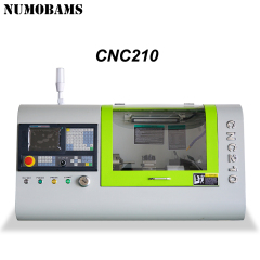 CNC210-A mini CNC Lathe/1200W servo motor lathe machine/after 990TDB CNC system lathe