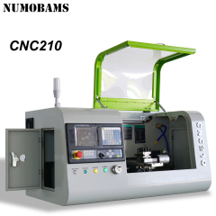 CNC210-A mini CNC Lathe/1200W servo motor lathe machine/after 990TDB CNC system lathe