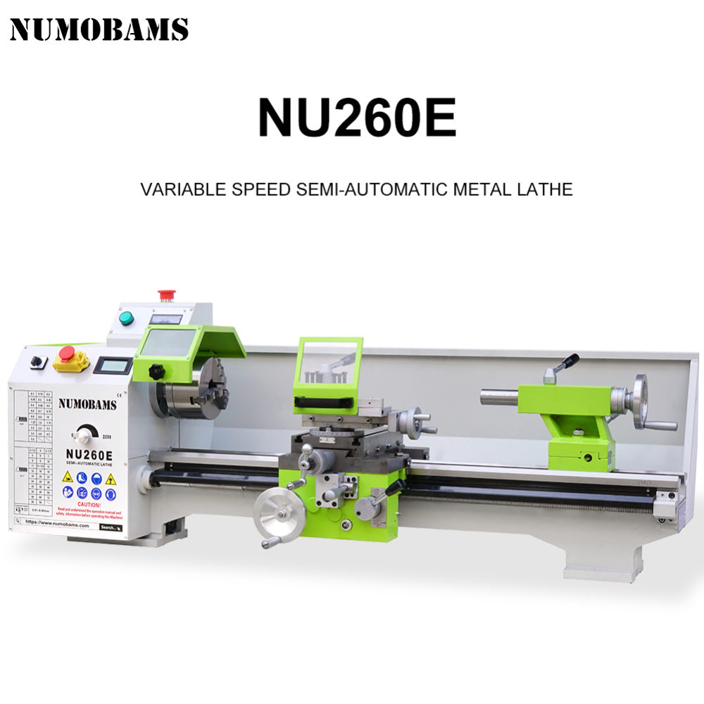 NUMOBAMS NU260E Semi-CNC Lathe Machine
