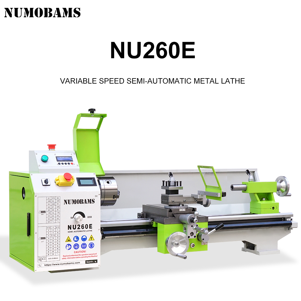 NUMOBAMS NU260E Semi-CNC Lathe Machine