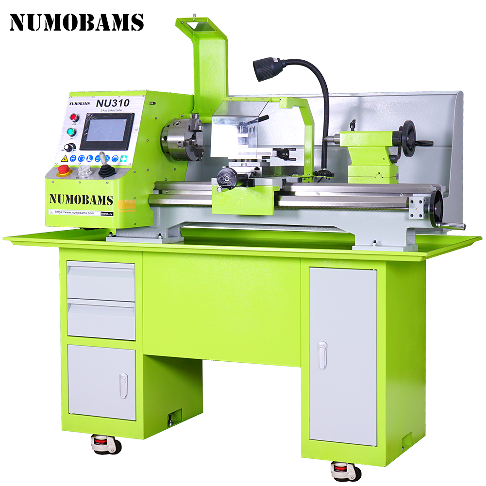 NUMOBAMS NU310 Semi-CNC Metal Lathe Machine for Precision Metal Processing