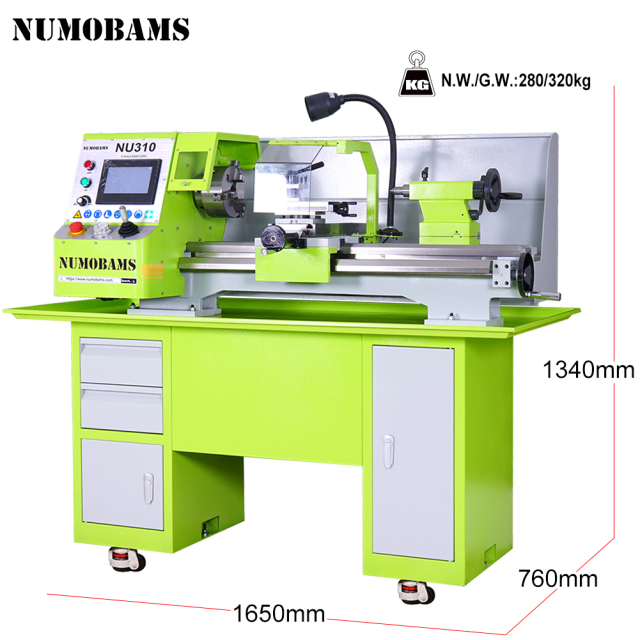NUMOBAMS NU310E Semi-CNC Lathe Machine