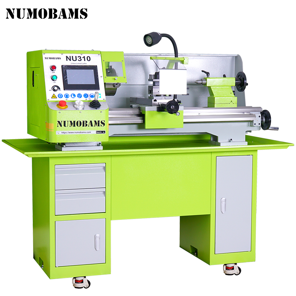 NUMOBAMS NU310 Semi-CNC Metal Lathe Machine for Precision Metal Processing