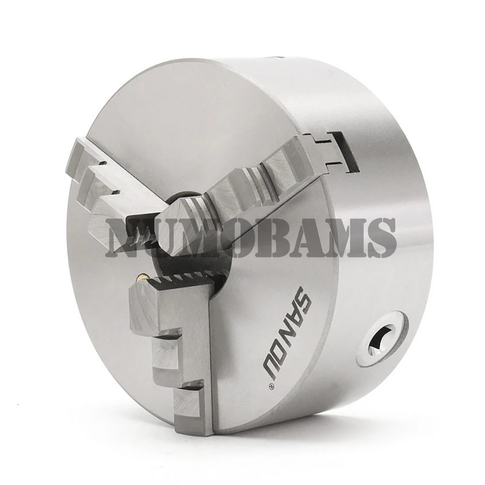 K11-200 High Accuracy 3 Jaw Self-Centering Chuck for Industrial Metal Lathe Use