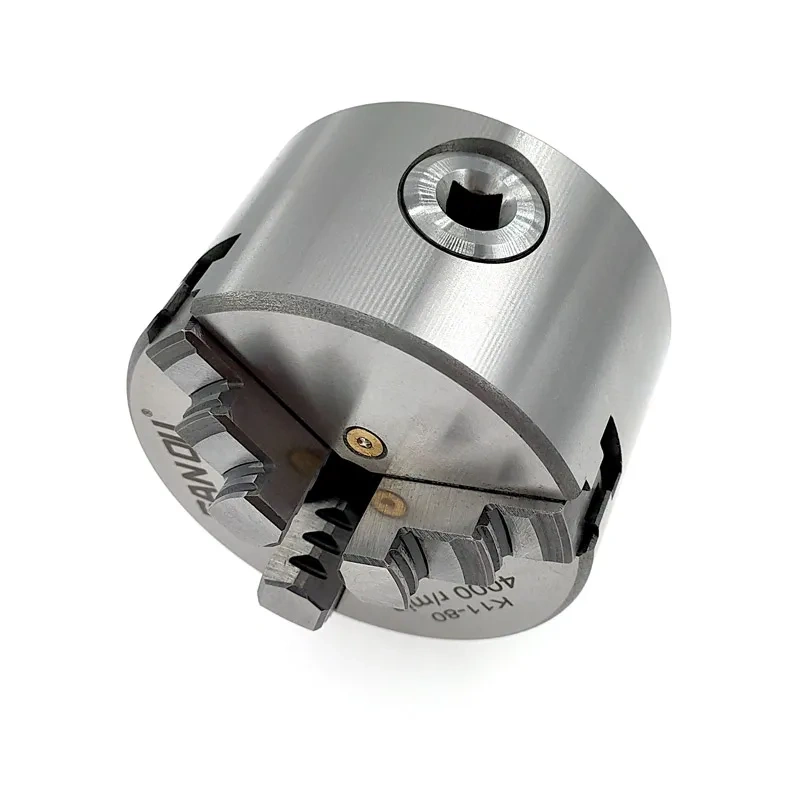 K11-100 3 Jaw Self-Centering Chuck for Mini Metal Lathe Use