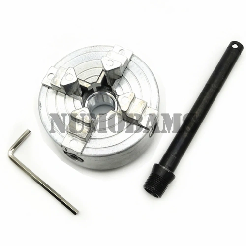 Z011A Mini Metal 4-Jaw Chuck/48mm 4 Jaw Cartridge/1.8~56mm/12~65mm Clamping Diameter