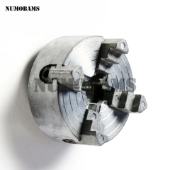 Z011A Mini Metal 4-Jaw Chuck/48mm 4 Jaw Cartridge/1.8~56mm/12~65mm Clamping Diameter