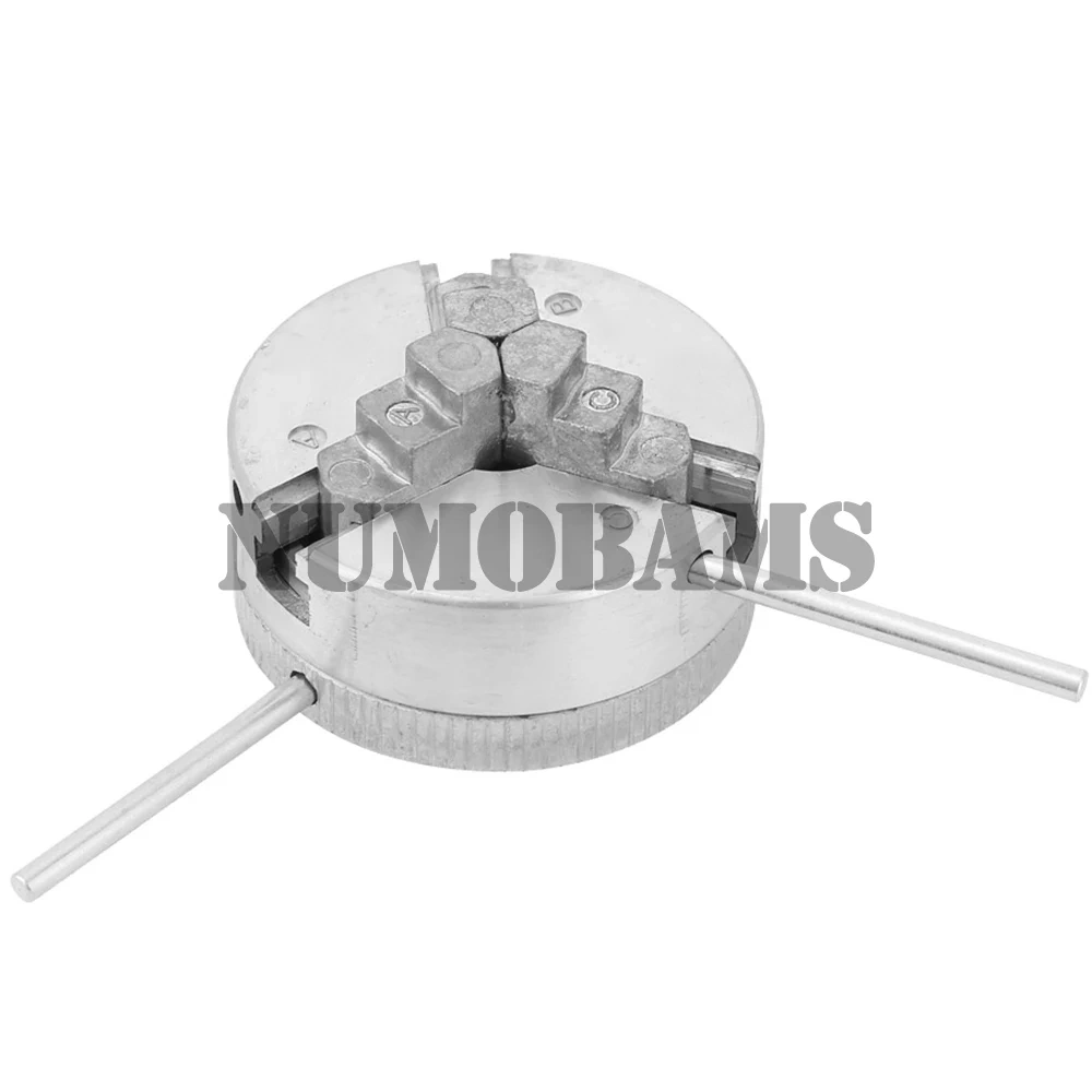 Z011 48mm 3-Jaw Chuck/Mini Metal Three Jaw Cartridge/1.8~56mm /12~65mm Clamping Diameter