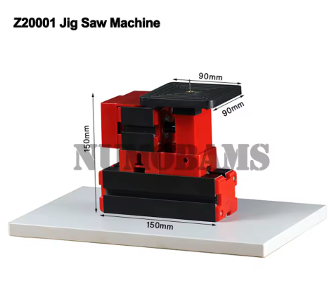NUMOBAMS 24W,20000rpm DIY Z20001 Mini Jigsaw Machine with Plate