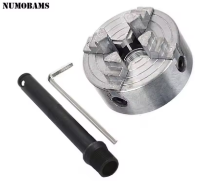 Z011A Mini Metal 4-Jaw Chuck/48mm 4 Jaw Cartridge/1.8~56mm/12~65mm Clamping Diameter