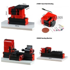 Z4000 4 in 1 Mini Normal Lathe Kit 24W,20000rpm 4 in 1 machine kit