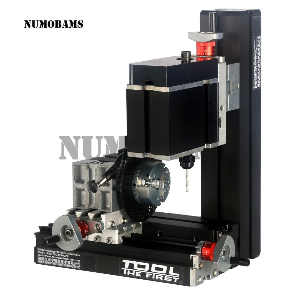 TZ16000MZG 60W Metal 16 in 1 Mini lathe with Bow Arm/60W,12000rpm