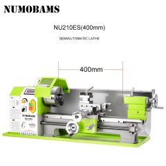NUMOBAMS NU210-400ES Auto Left&Right Threading Making Semi-CNC Metal Lathe Machine