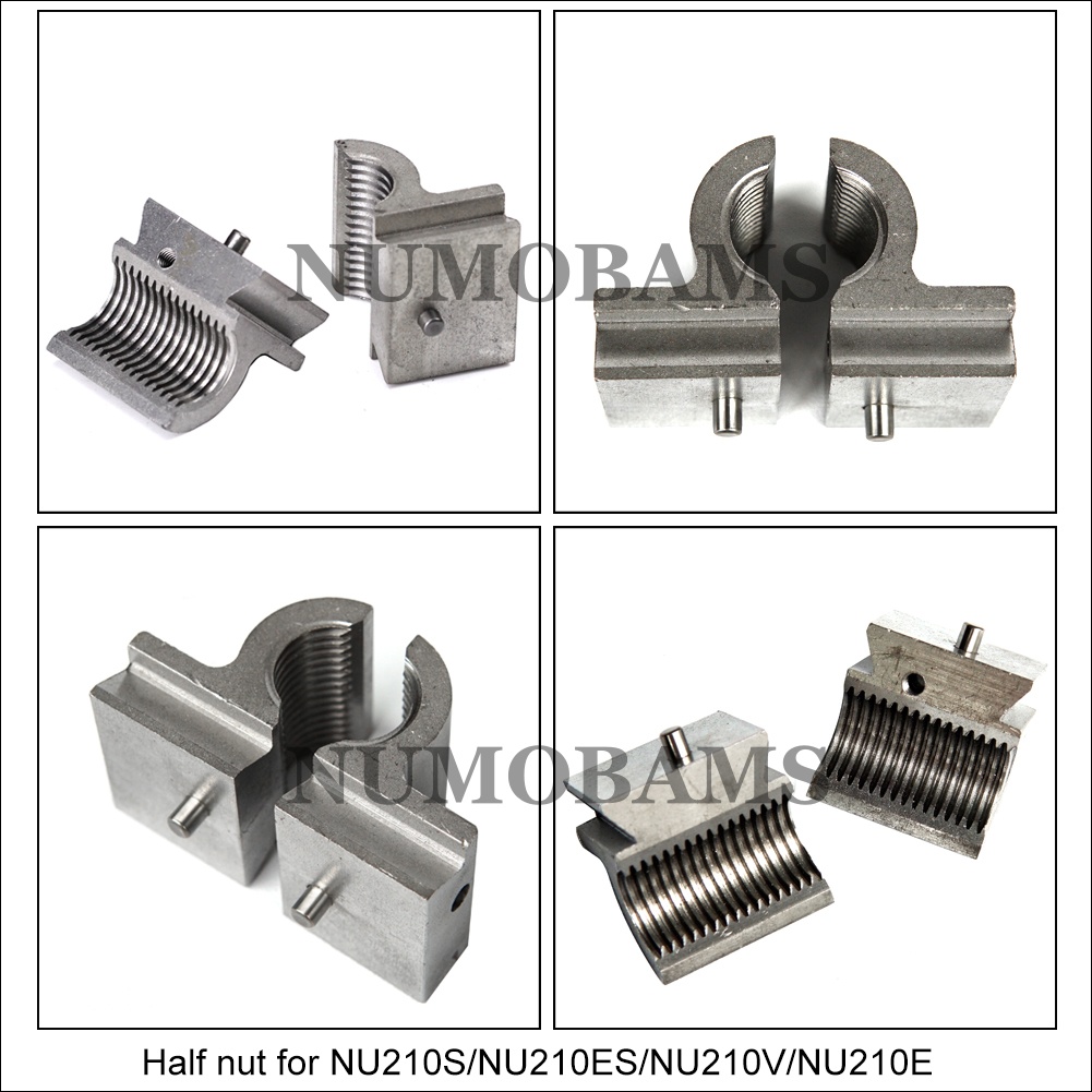 Free Shipping Numobams NU210 Series/NU250/NU250V/NU260V/NU260E/NU280/NU280V/NU330/NU330V Plus/NU320B/NU360/NU360V Metal Lathe Machine Half Nut