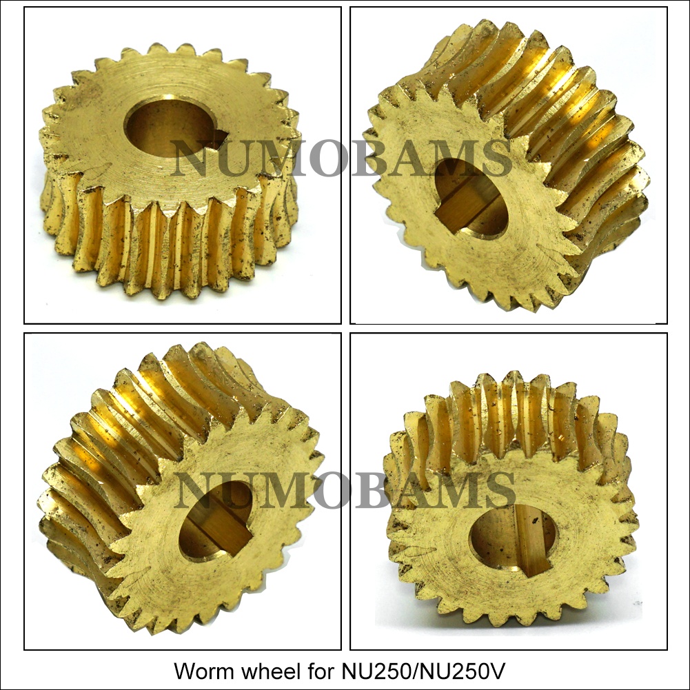 Free Shipping Numobams NU250/NU250V/NU260E/NU280/NU280V/NU330V/NU330V Plus/NU320B/NU360/Nu360V Metal Lathe Machine Worm Gear