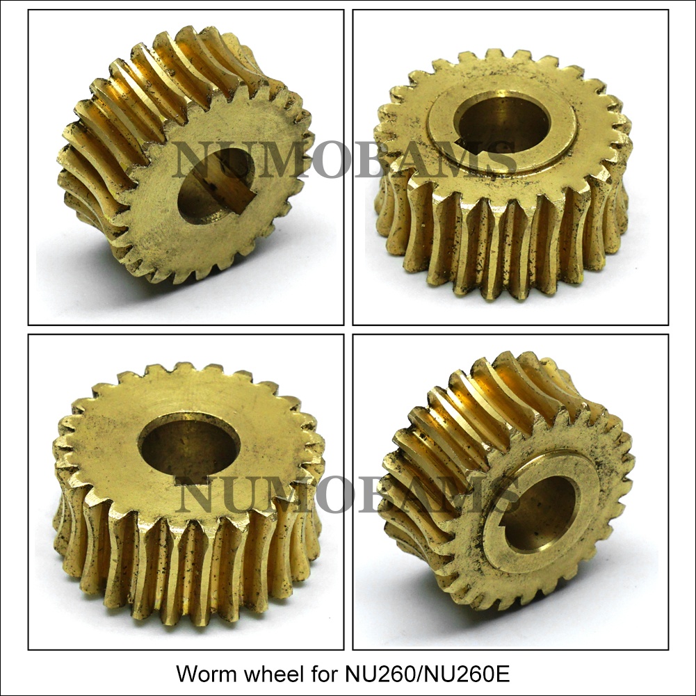 Free Shipping Numobams NU250/NU250V/NU260E/NU280/NU280V/NU330V/NU330V Plus/NU320B/NU360/Nu360V Metal Lathe Machine Worm Gear