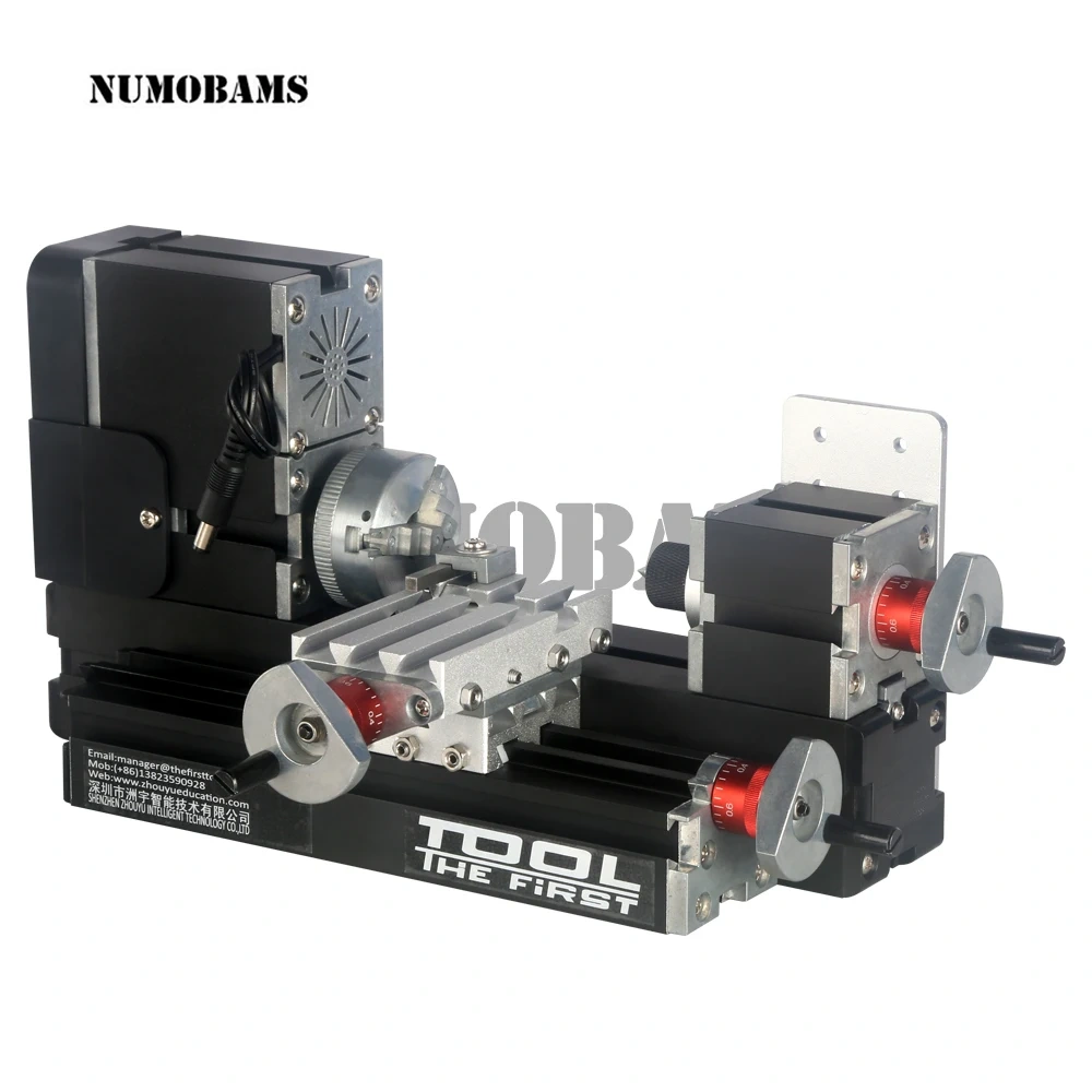 Z6000M 4 in 1 Mini Metal Lathe Kit 24W,20000rpm 4 in 1 machine kit