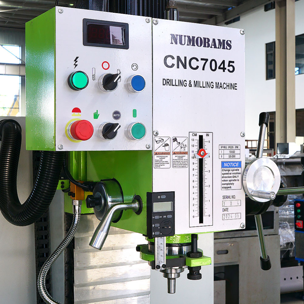 NUMOBAMS CNC7045 1.5KW Auto Mill Machine