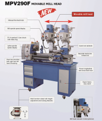NUMOBAMS MPV290F Mutli Function Lathe Machine