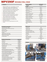 NUMOBAMS MPV290F Mutli Function Lathe Machine
