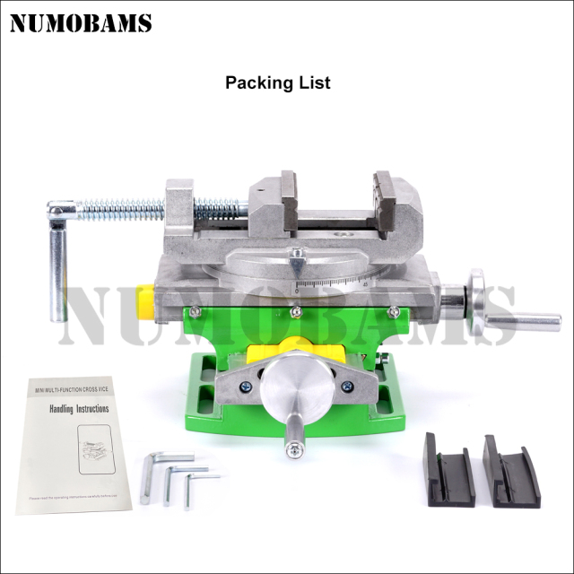 NUMOBAMS Metal Lathe Machine Mini Multi-function Cross Vice