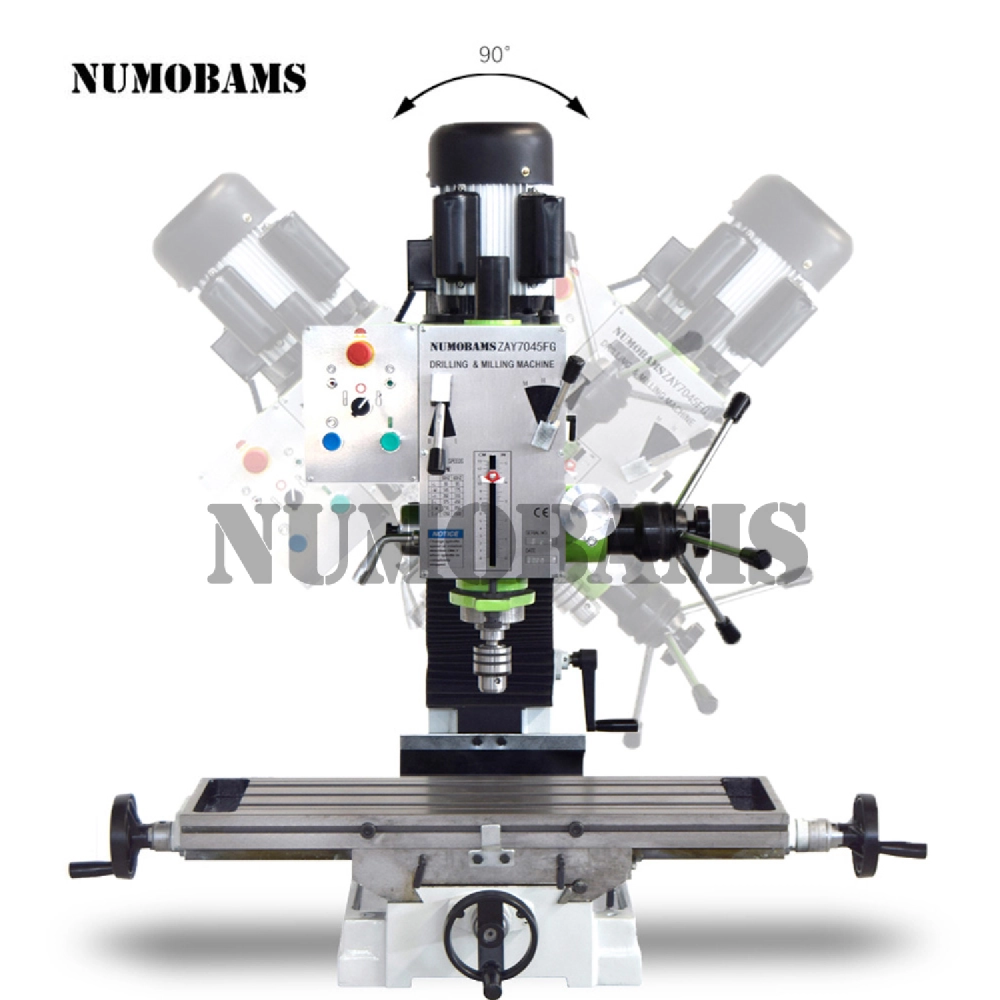ZAY7045FG 1.5KW(2HP) 800*2240mm working table Tapping Drilling & Milling Machine