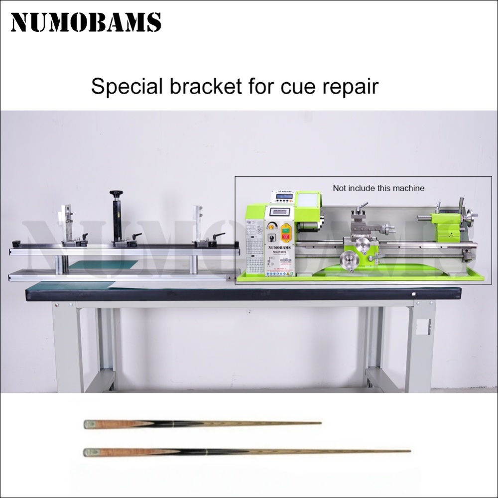 NUMOBAMS 210 Series Metal Lathe Machine Special bracket for cue repair