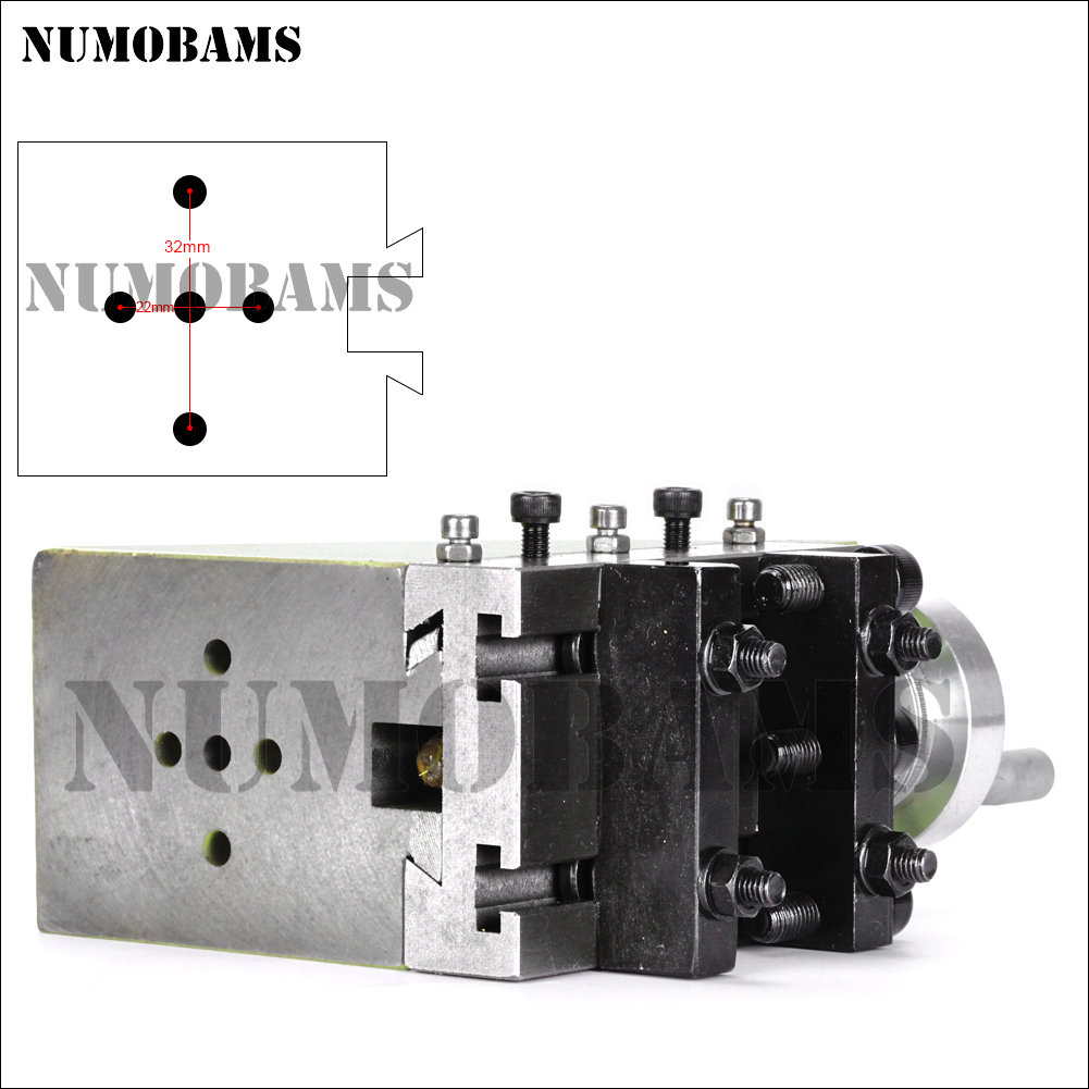 NUMOBAMS NU210 Series Metal Lathe Machine Vertical Slider Tool Holder