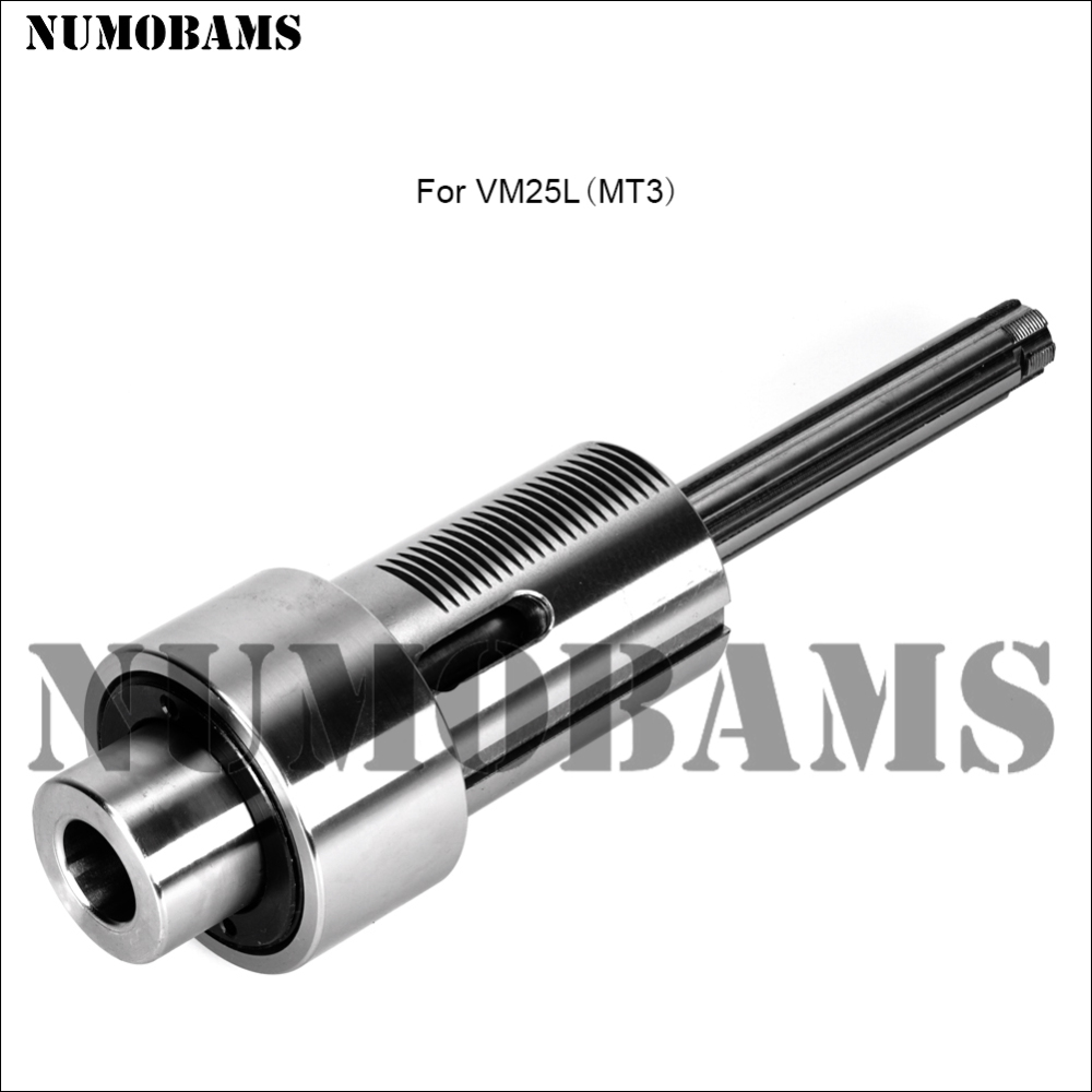 NUMOBAMS Spindle Assembly for VM18L(MT2)/VM25L(MT3) Milling Machine Use