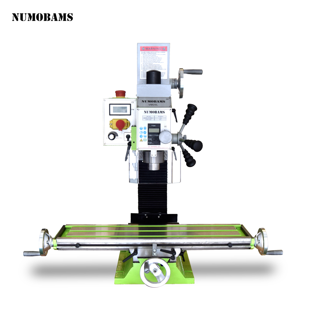NUMOBAMS Super VM25L 1100W Brushless Motor High Quality Milling Machine