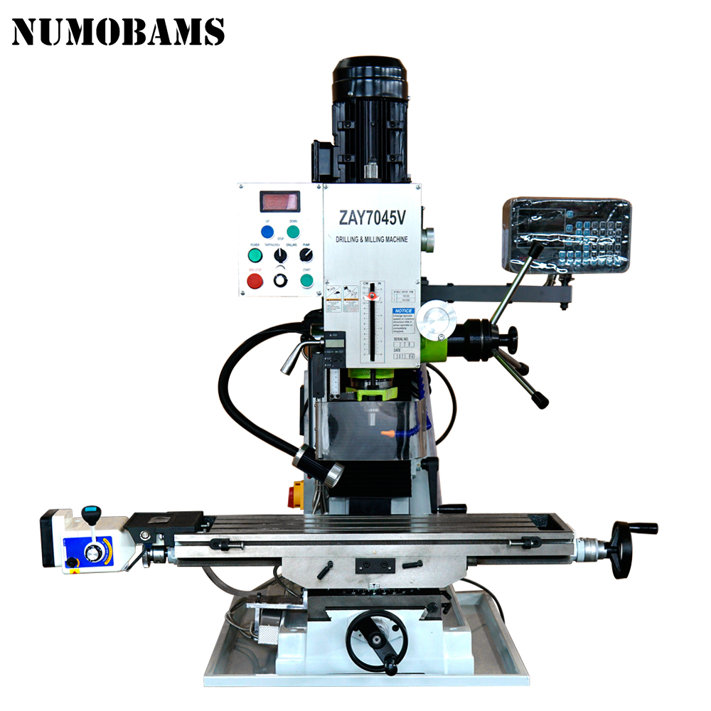 NUMOBAMS ZAY7045V 1.5KW(2HP) Industrial Milling&Drilling Machine