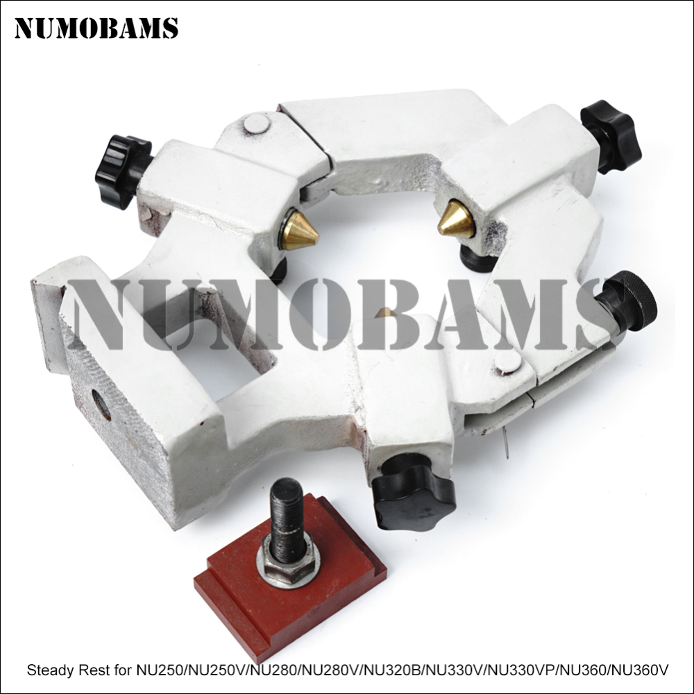 NUMOBAMS  NU250/NU250V/NU260V/NU260E/NU280/NU280V/NU320B/NU330V/NU330V Plus/NU360/NU360V Metal Lathe Machine Steady Rest