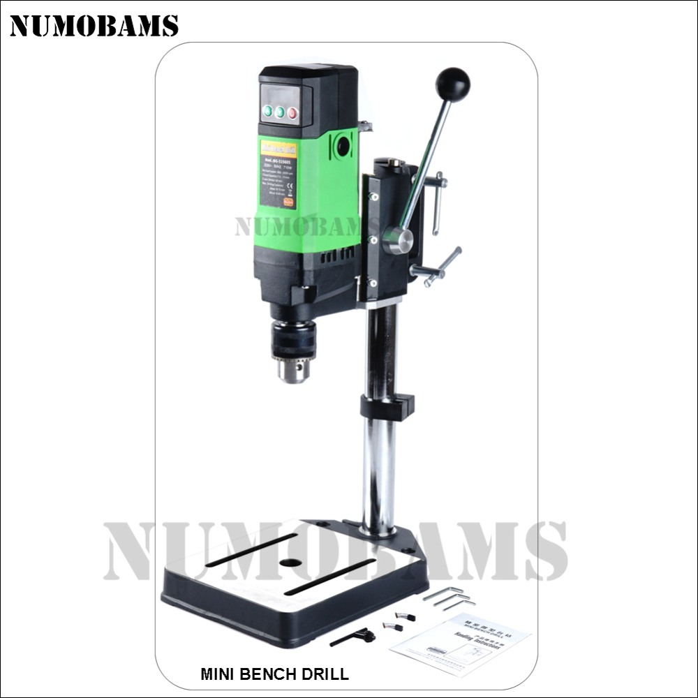 NUMOBAMS Precision Mini Bench Drill machine Small Table Drill for DIY Home Workshop Working