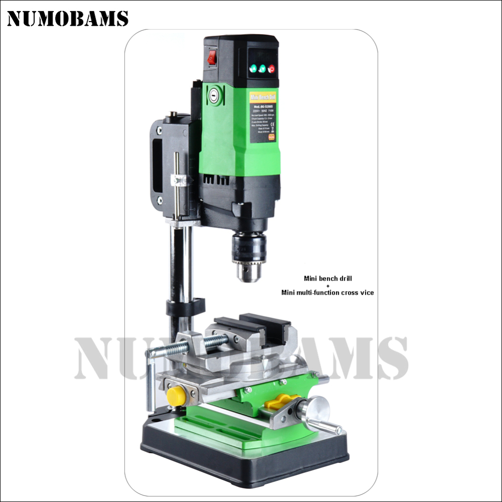 NUMOBAMS Precision Mini Bench Drill machine Small Table Drill for DIY Home Workshop Working