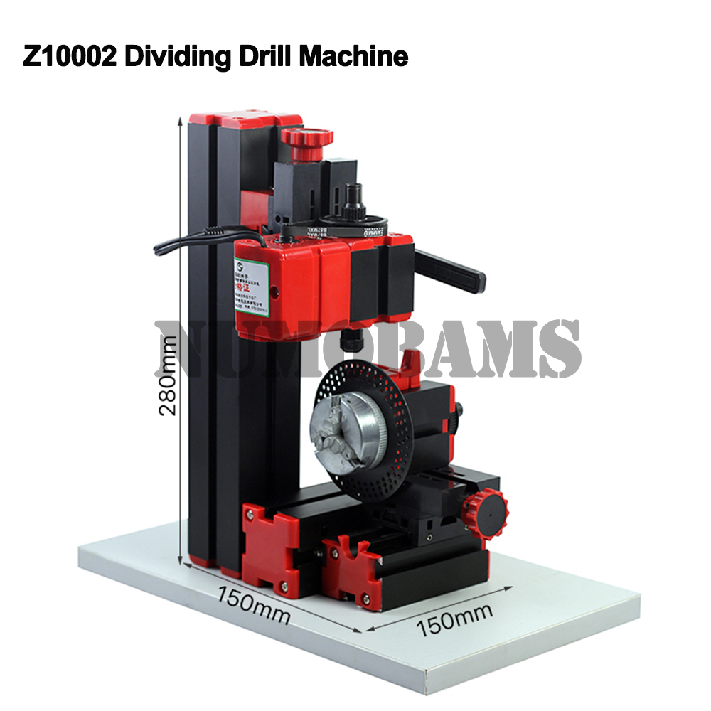 Z10002 24W Normal Dividing Drilling Machine, DIY Drilling Machine with Dividing Plate