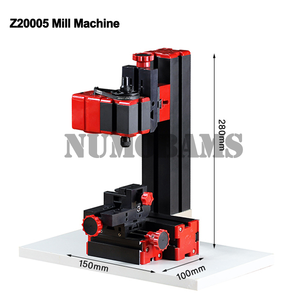 Z20005 24W Normal Mini Milling Machine, Mini DIY Vertical Milling Machine