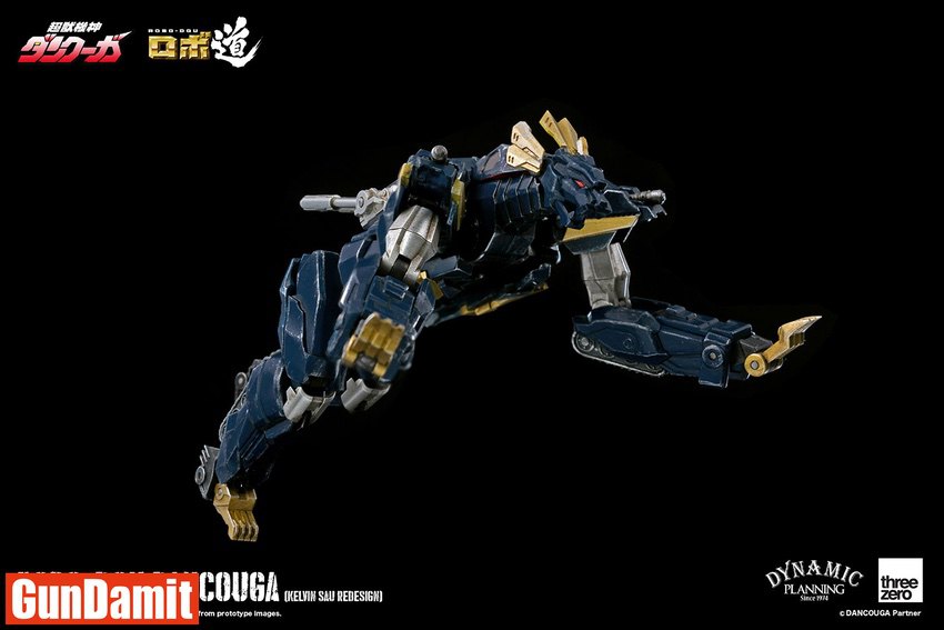 Threezero Super Beast Machine God Dancouga Kelvin Sau