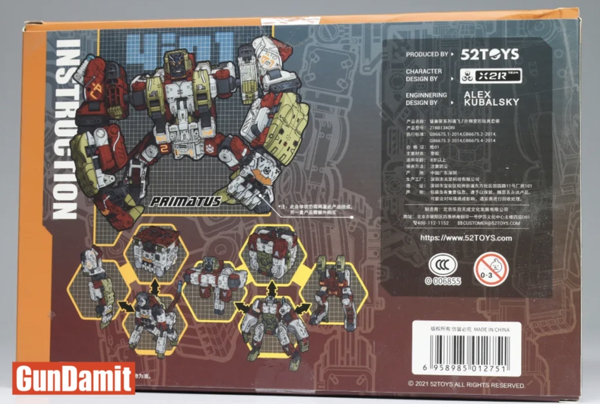 52Toys BeastBox BB-34 Soultornado & Shadowdance Set of 2