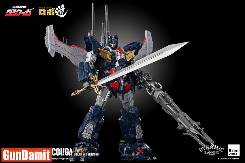 Threezero Super Beast Machine God Dancouga Kelvin Sau