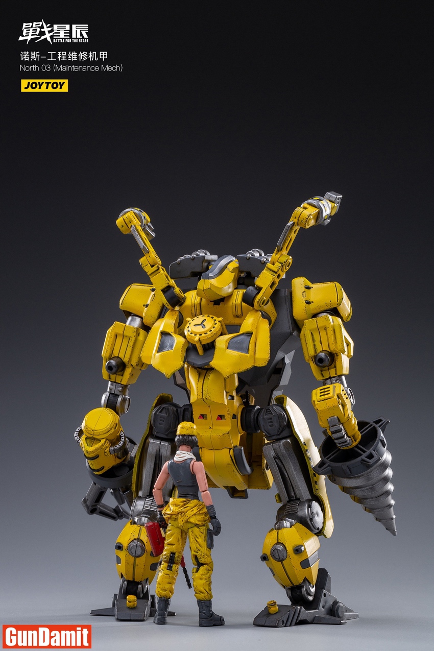 JoyToy Source 1/18 NORTH 03 Maintenance Mecha w/ Pilot- GunDamit Store
