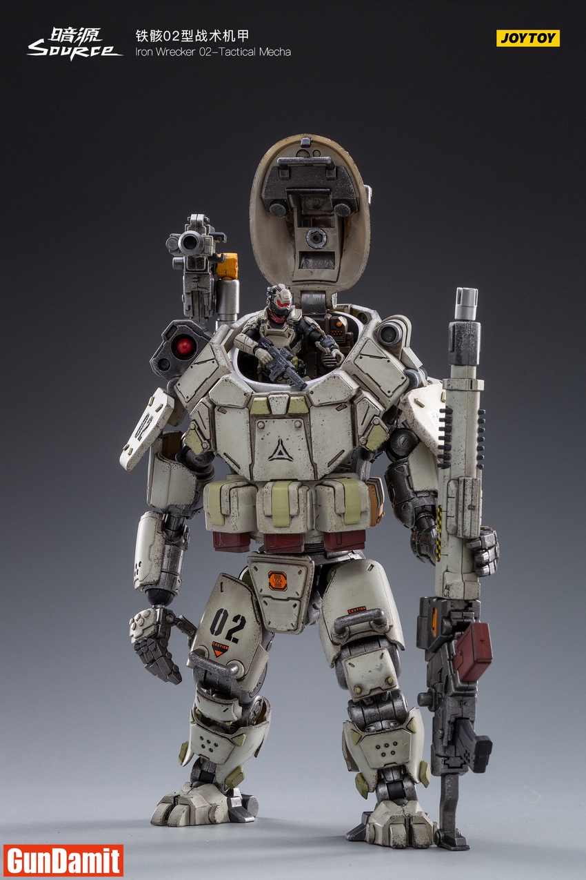 JoyToy 1/25 Iron Wrecker 02 Tactical Mecha with Pilot | GunDamit.com