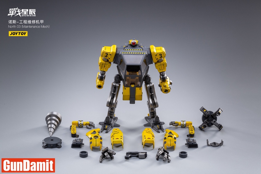 JoyToy Source 1/18 NORTH 03 Maintenance Mecha w/ Pilot