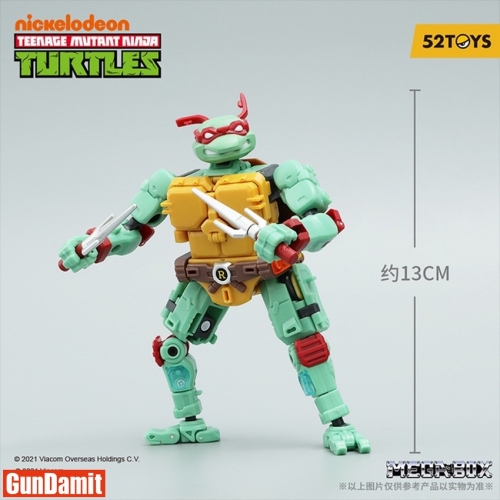 52Toys Megabox MB-18 TMNT Raphael Transforming Figure | GunDamit.com