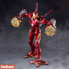 【小豆柴さん専用】 IRON MAN MARK 50 100％ ＆ 400％ Eastern Model 1/9 Iron Man Mark 50 Marvel Model Kit | GunDamit.com