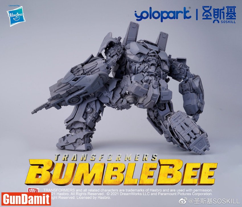 Yolopark/SOSKILL Bumblebee The Movie Shockwave Model Kit