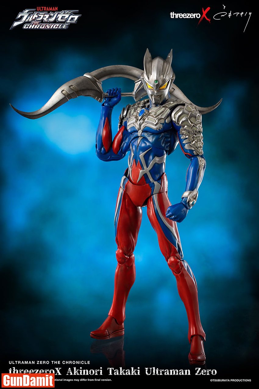 three Zero ULTRAMAN 3体セット Threezero FigZero 1/6 ULTRAMAN ZERO(Anime Version)