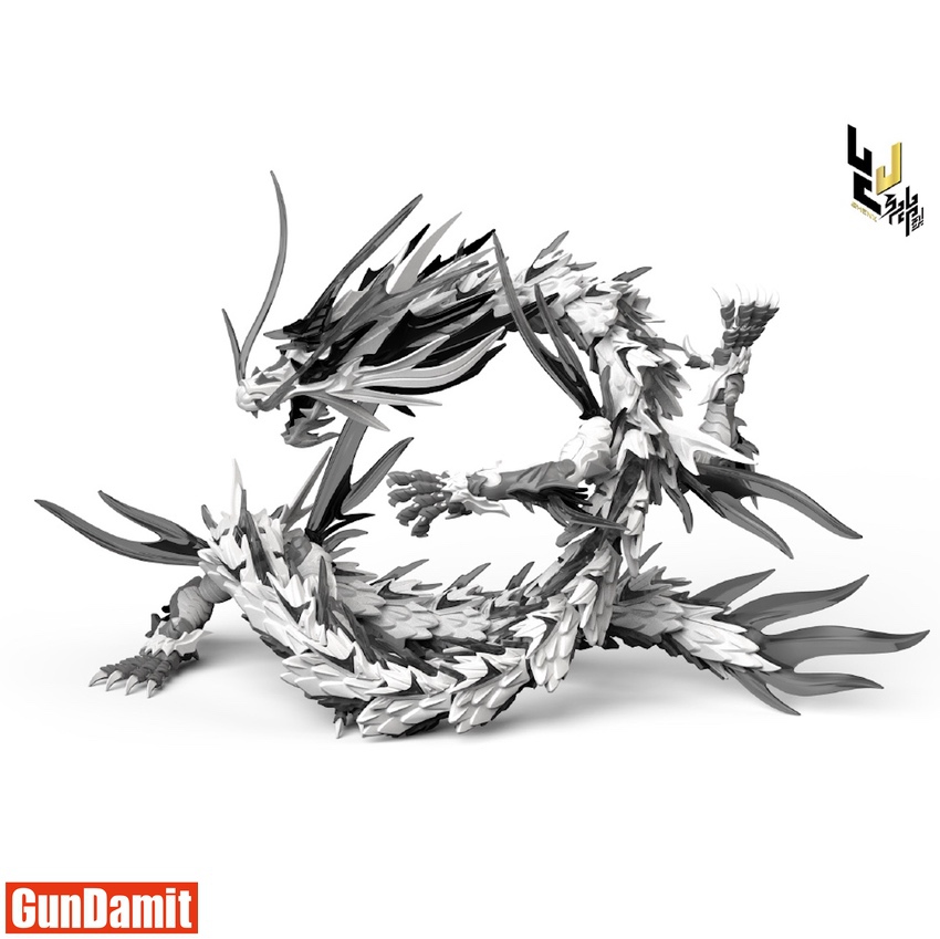 ShenX Classic of Mountains and Seas White Dragon Model Kit