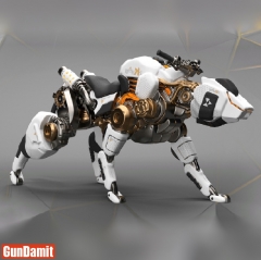 DONTPANIC TYPE-03 FULL ＋1.5 86Toys 1/12 TY-003C Mechanical Wolf White Version - GunDamit